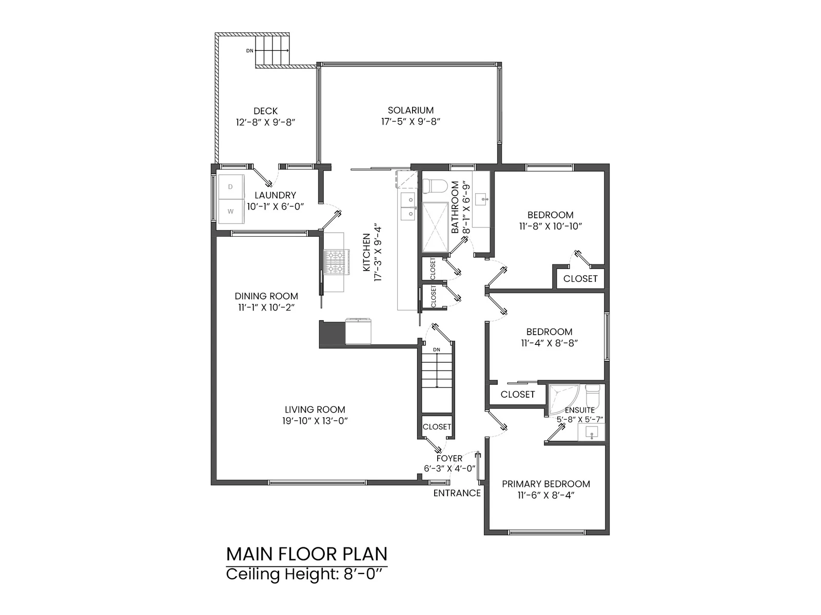 Burnaby, BC floor plan 1