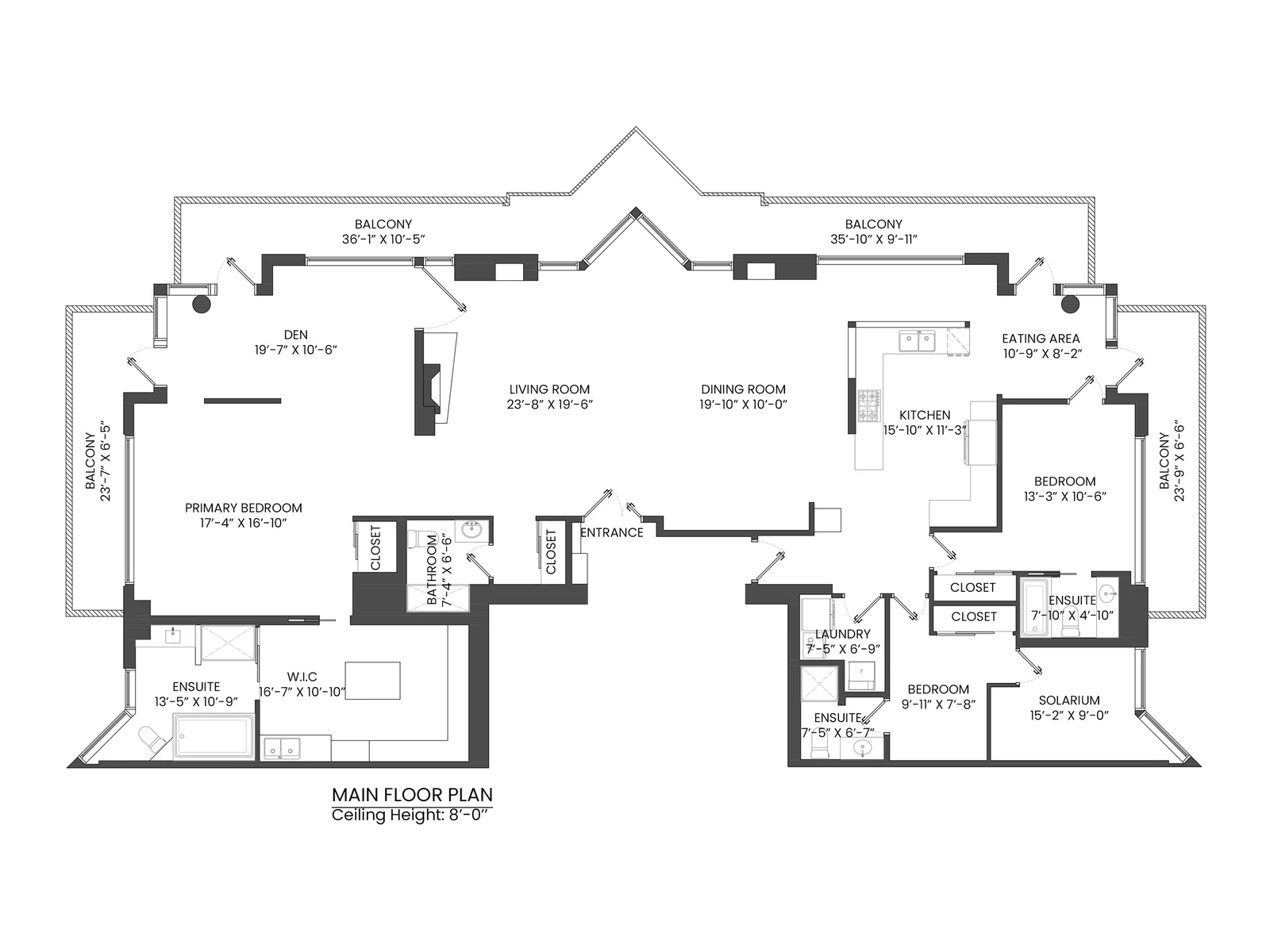 Burrard, Vancouver floor plan