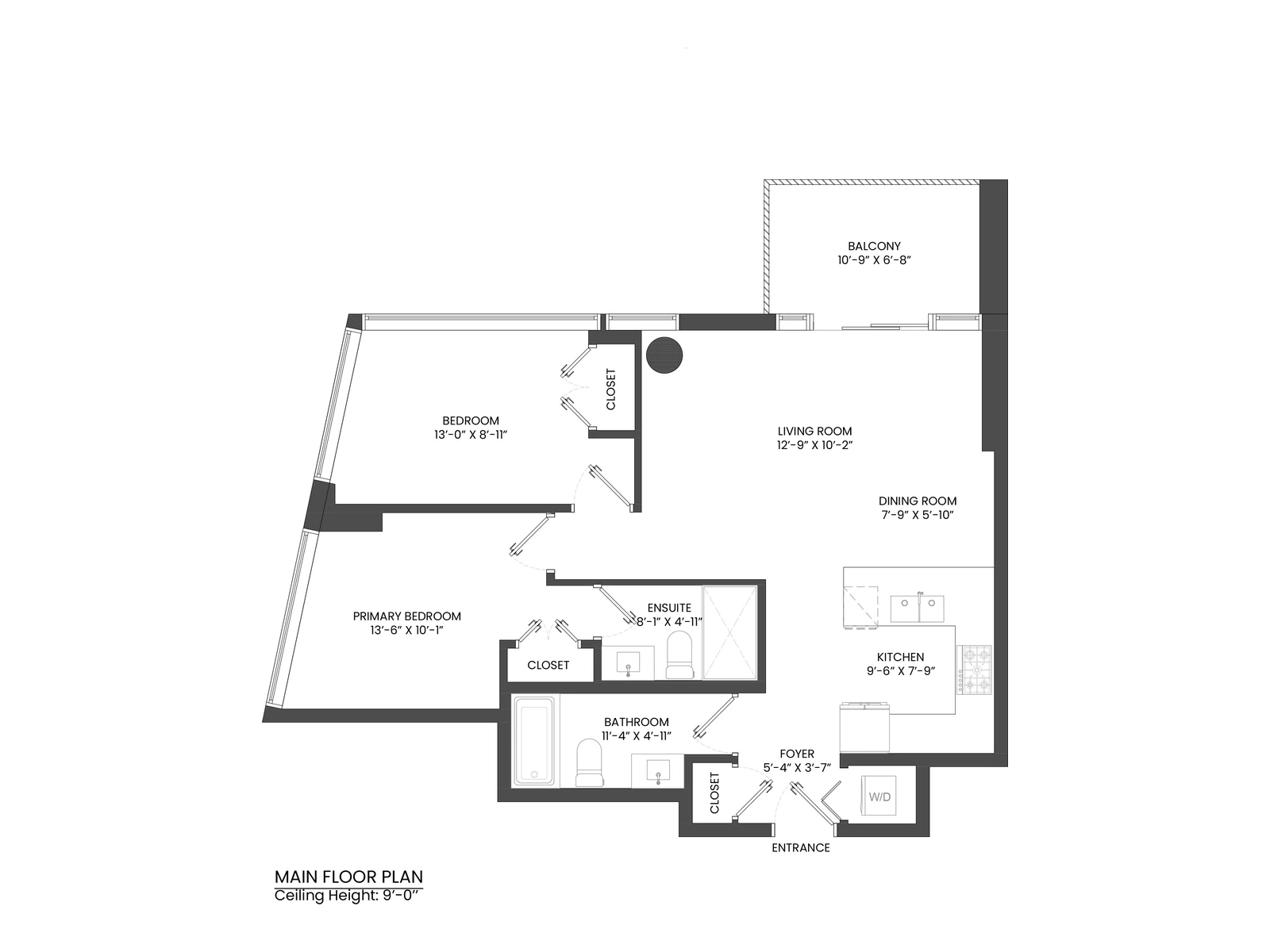 Queens Park, New Westminster floor plan