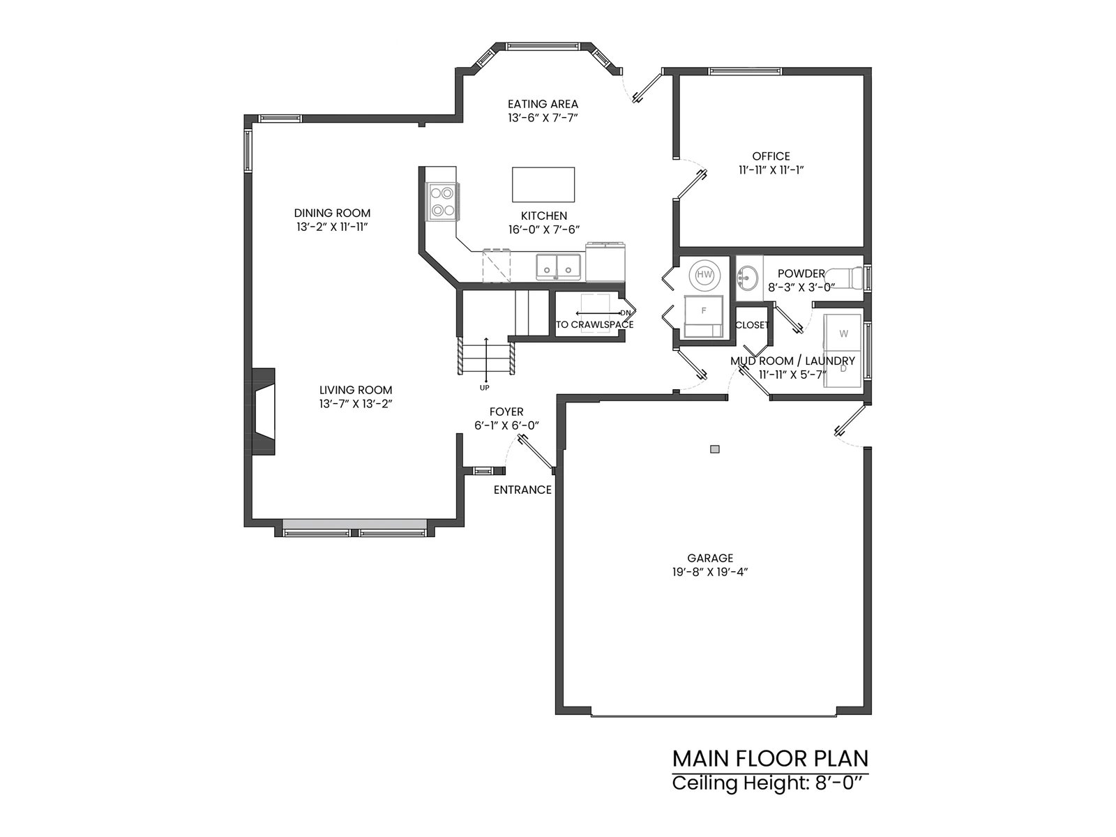 Chilliwack, BC floor plan 1