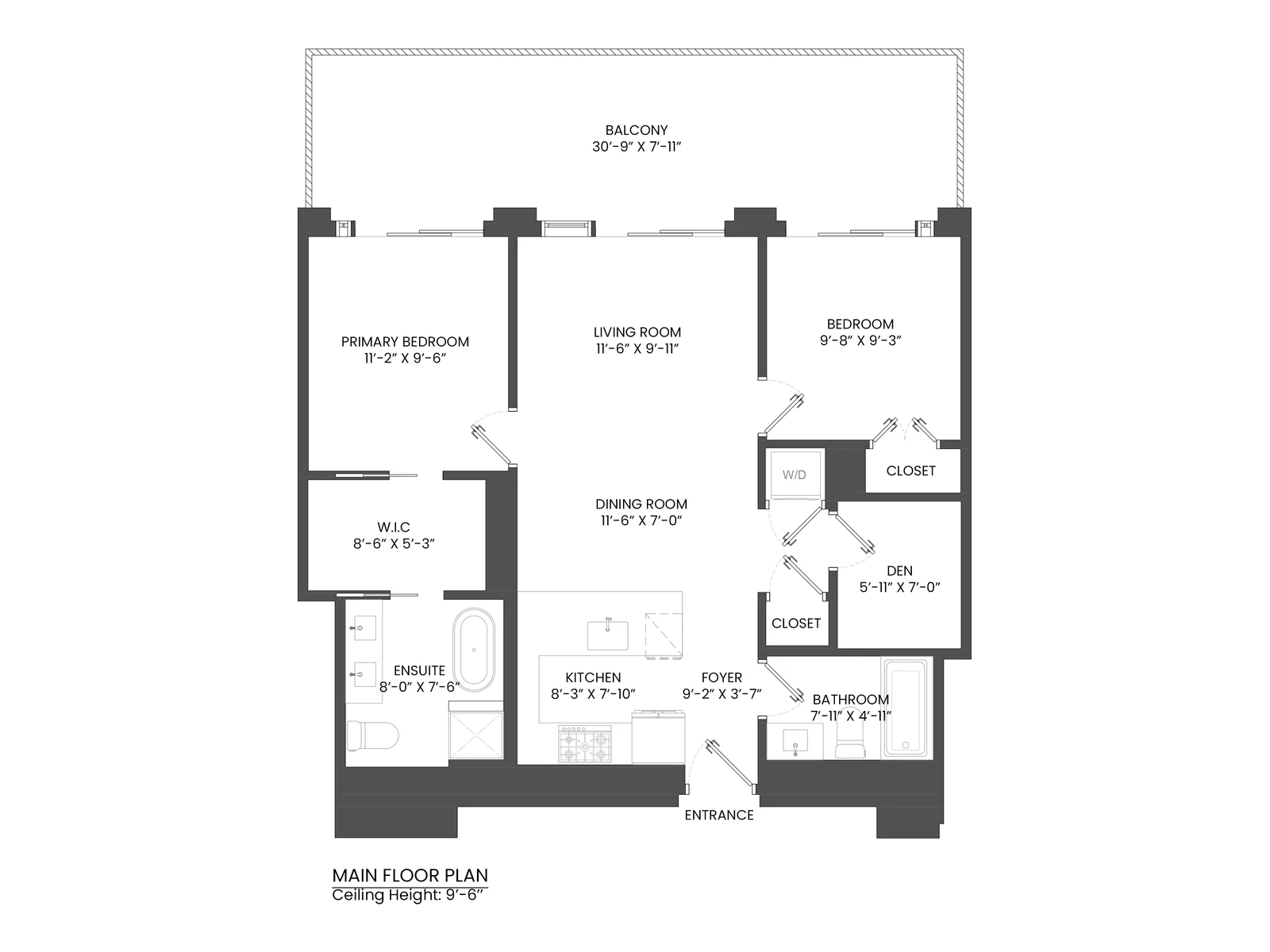 Brentwood, Burnaby floor plan