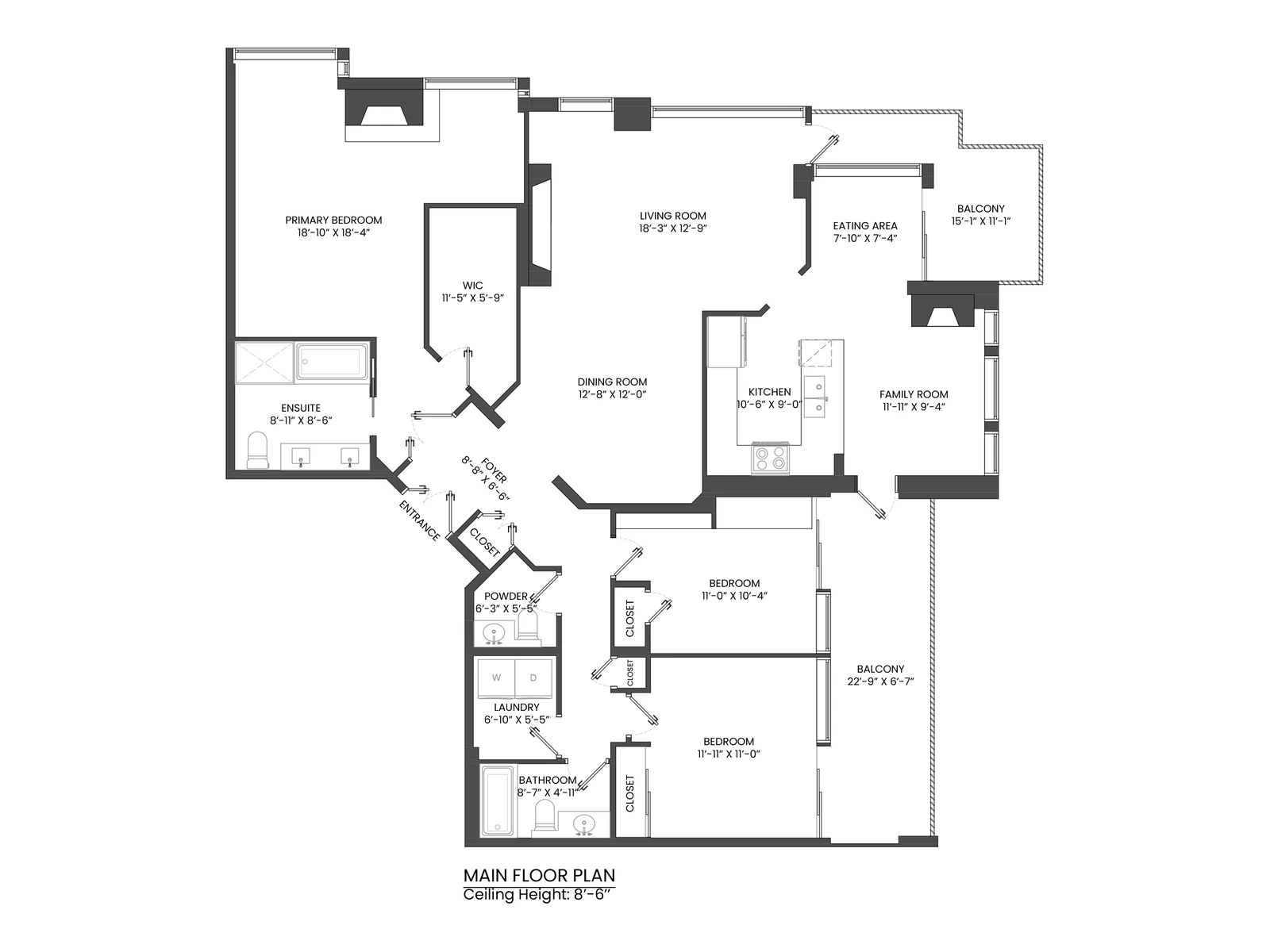 UBC, Vancouver floor plan