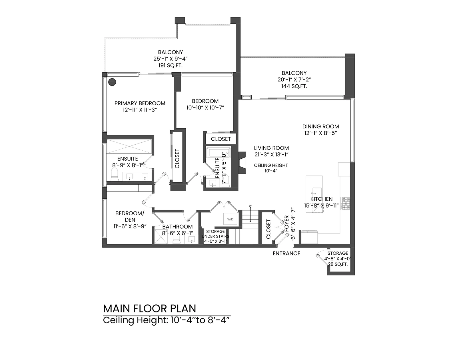 New Westminster, BC floor plan 1