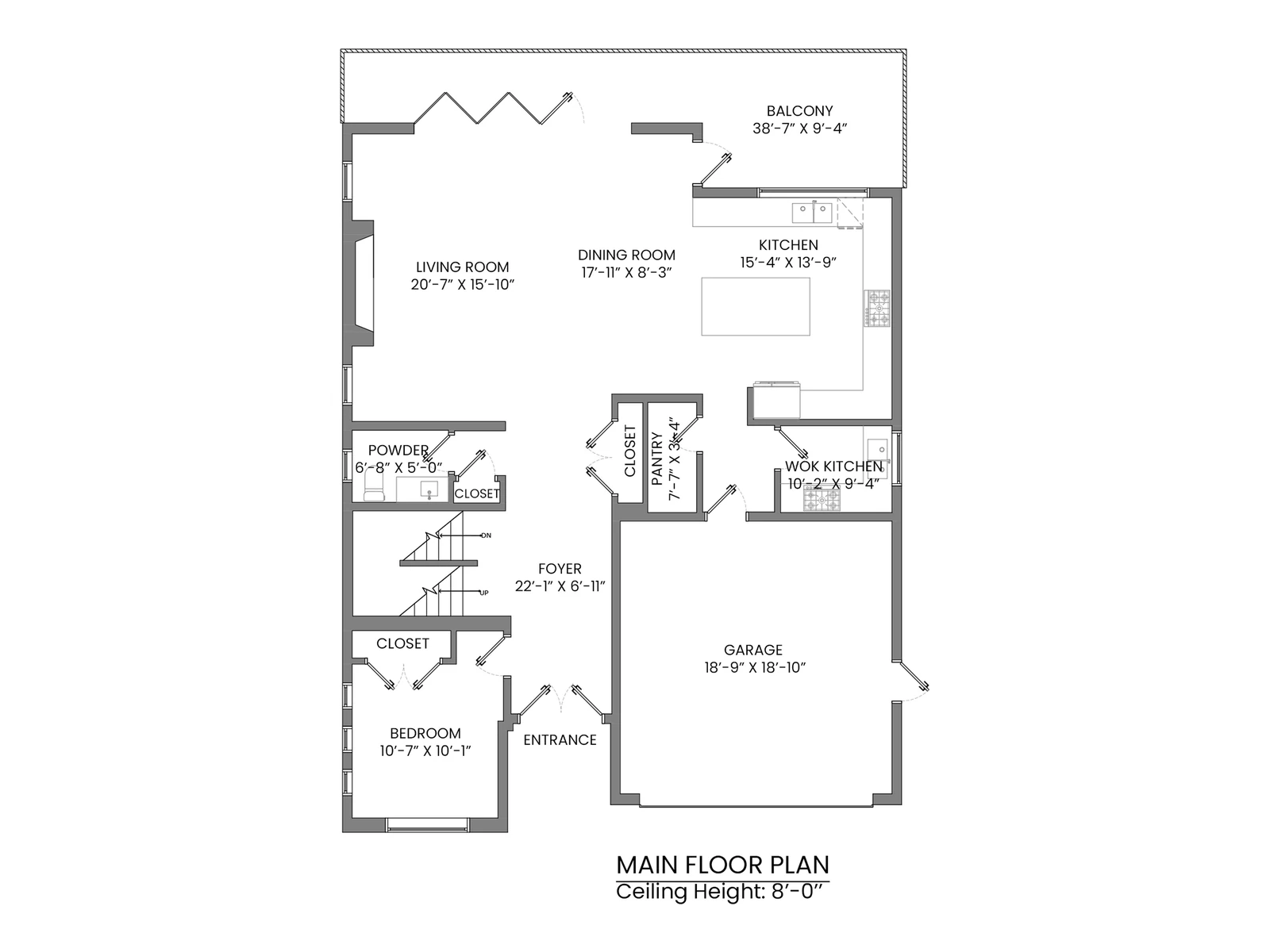 North Vancouver, BC floor plan 1