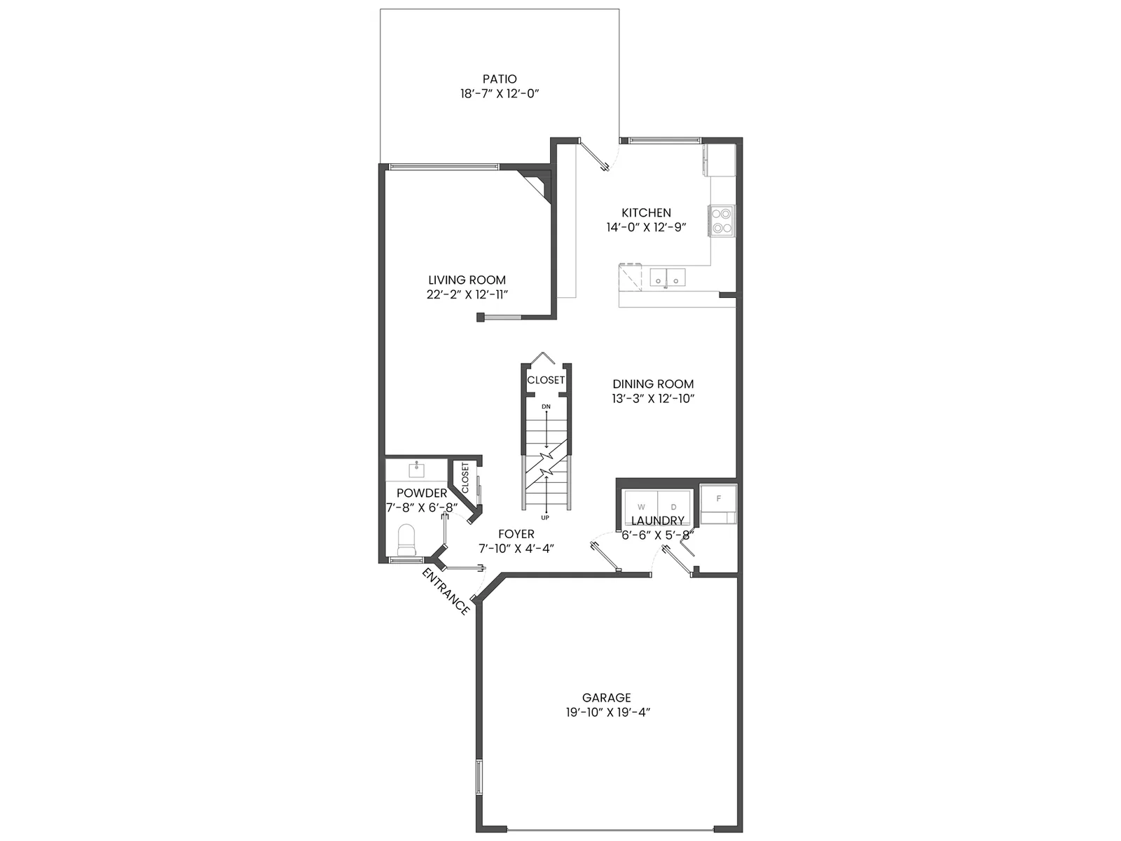Port Coquitlam, BC floor plan 1
