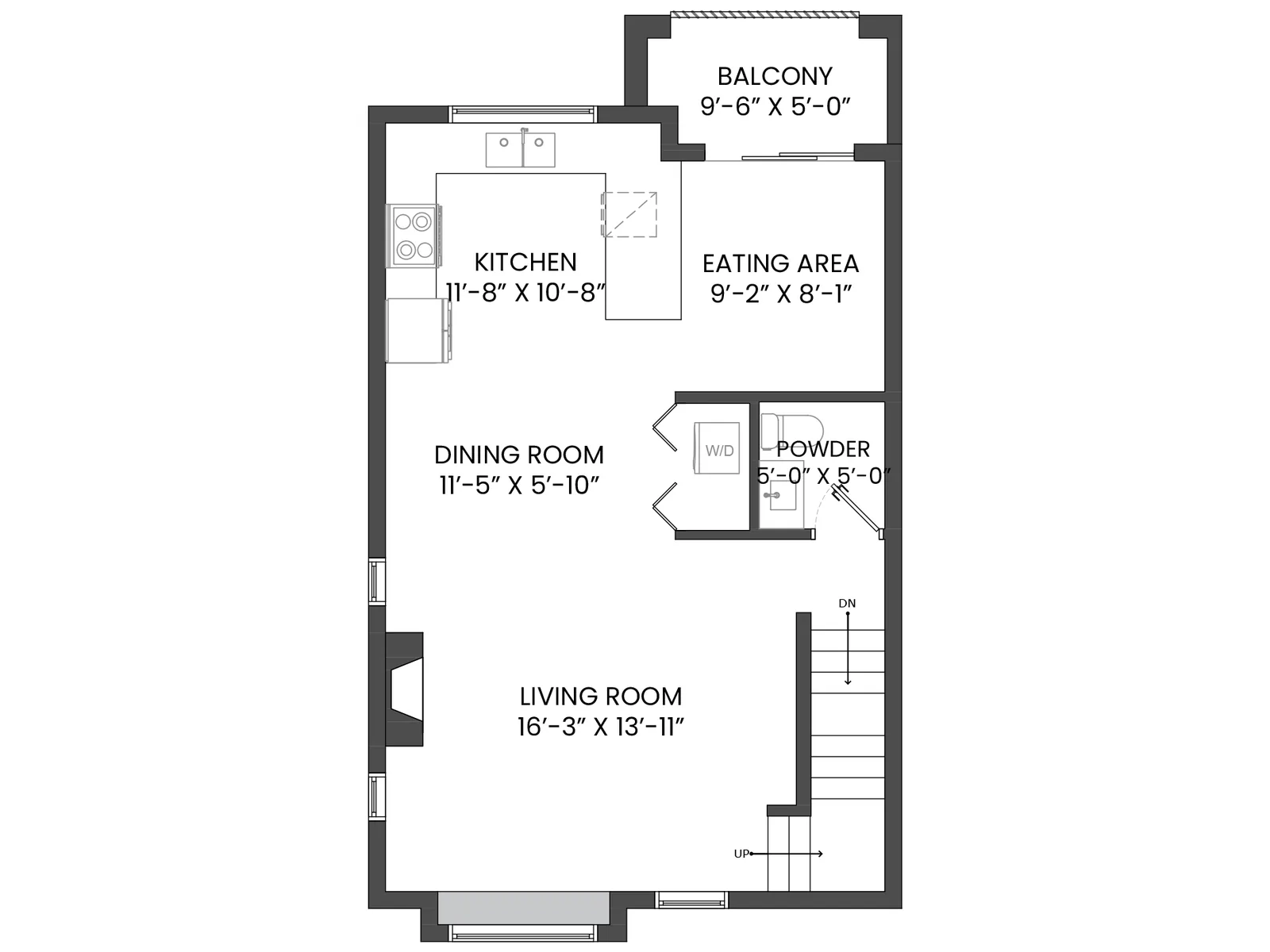 Richmond, BC floor plan 1