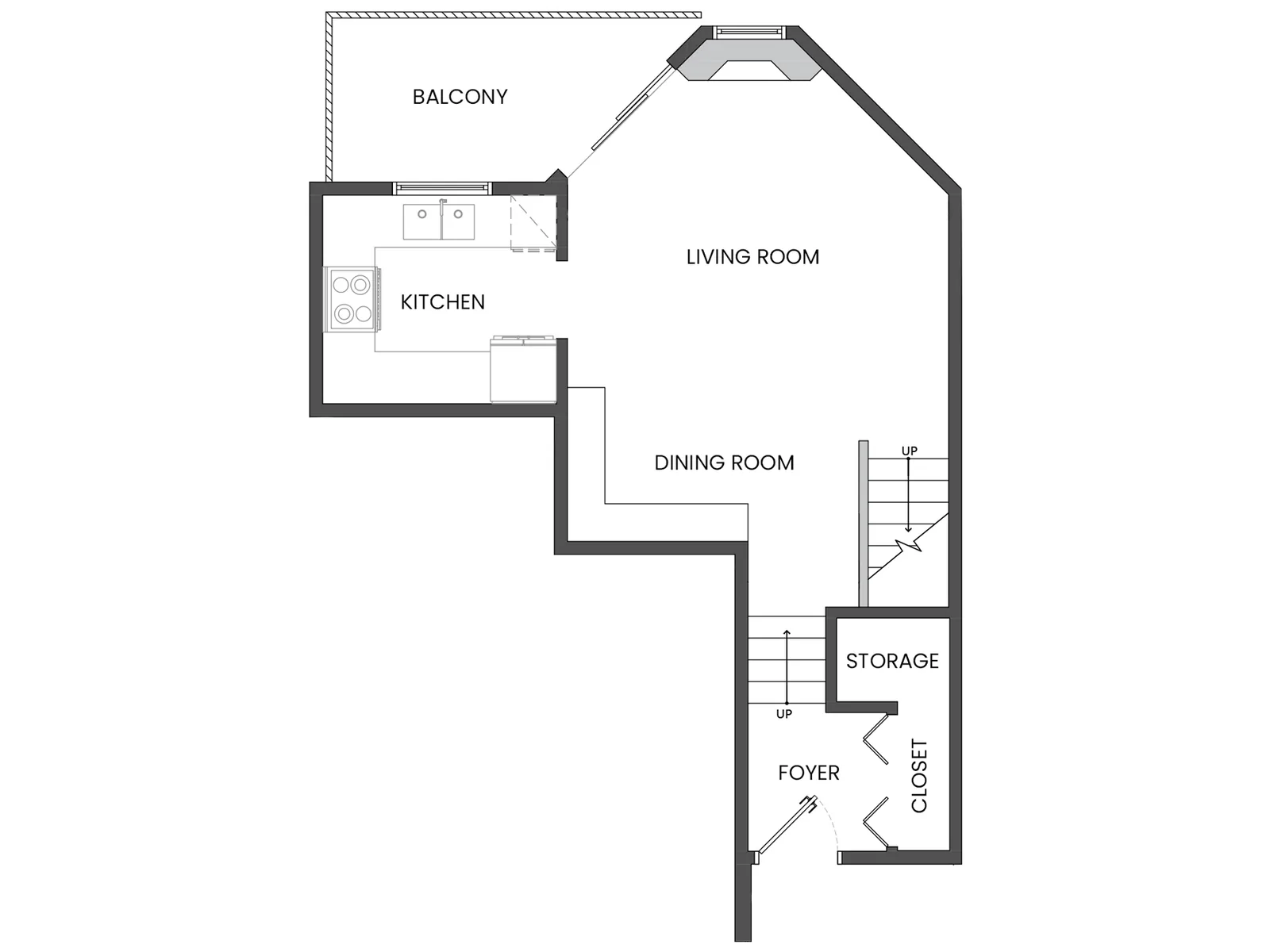 South Marine, Vancouver floor plan 1