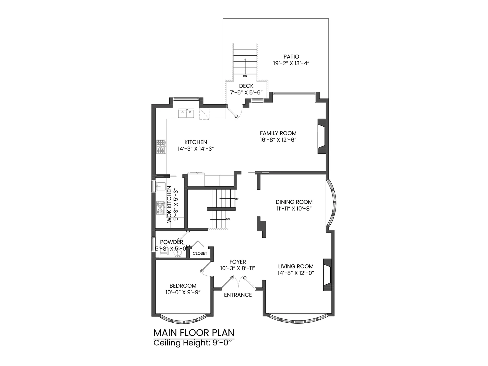 Vancouver, BC floor plan 1
