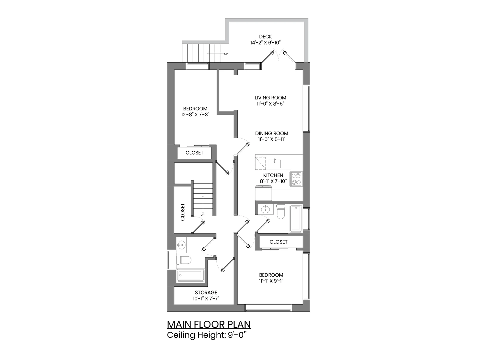 Vancouver, BC floor plan 3