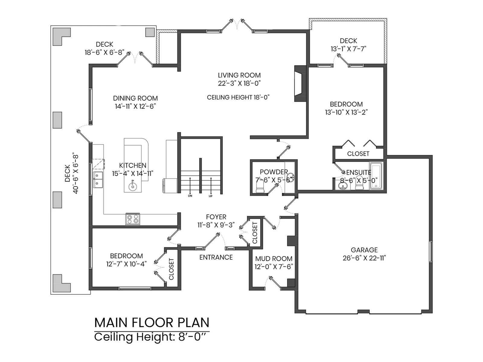 West Vancouver, BC floor plan 1