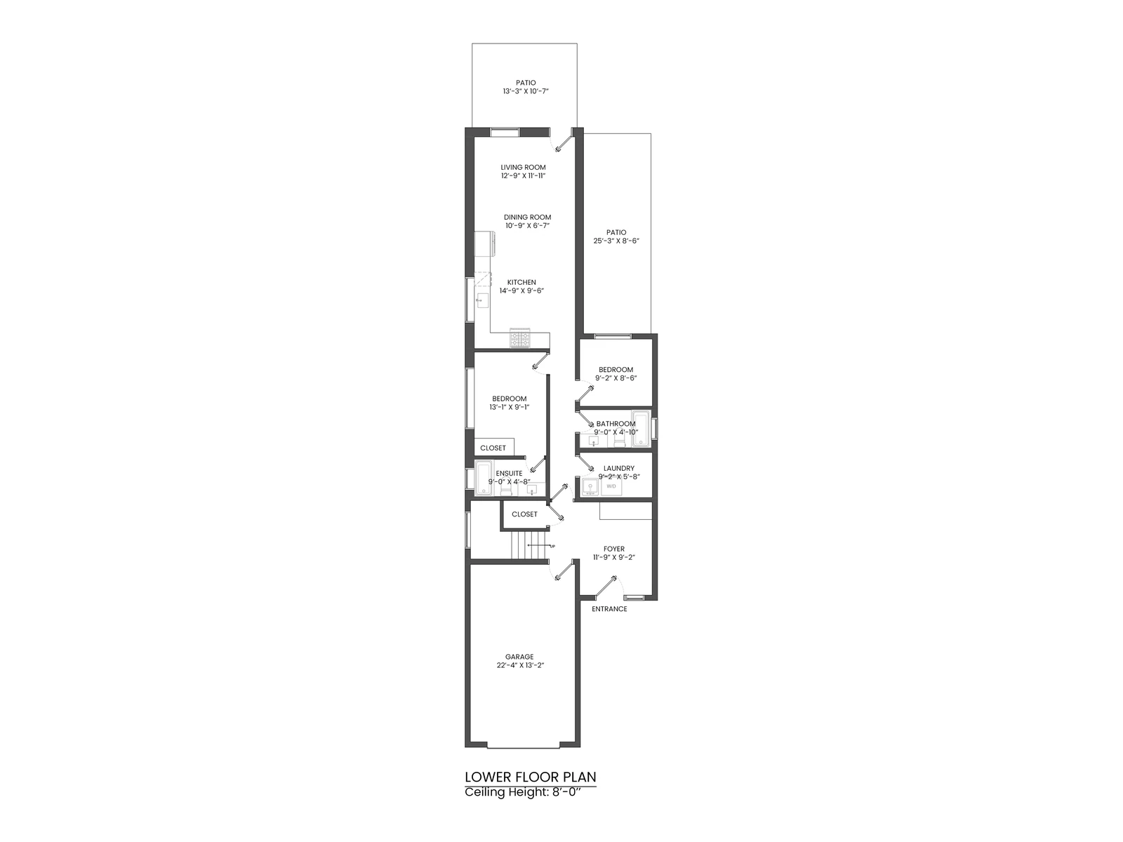 White Rock, BC floor plan 2